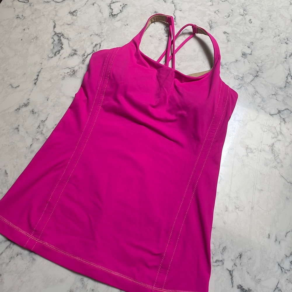 Hot Pink Lululemon Tank